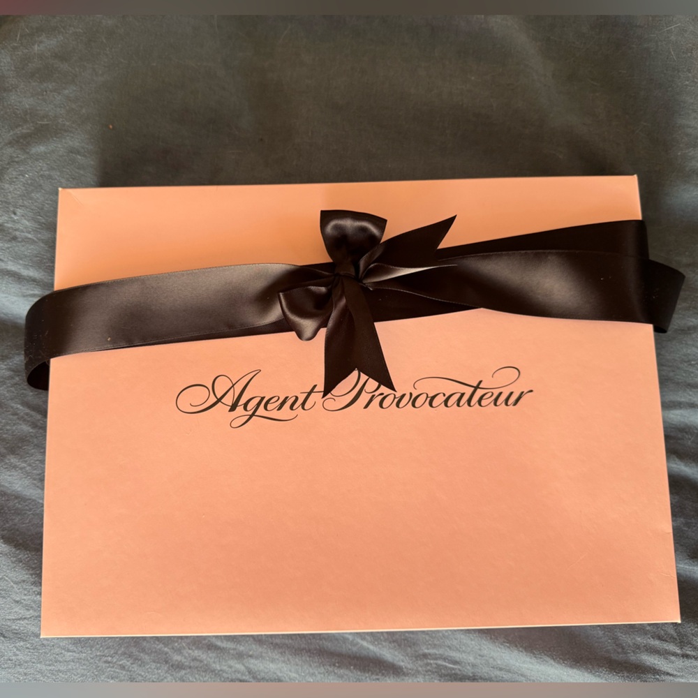 NWT Agent Provocateur Jayce Pink Lace Lingerie Set (34DD / M) - Picture 10 of 13